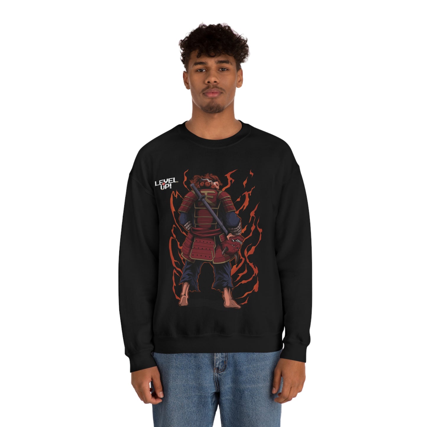 Oni Samurai Akuma Crewneck Sweatshirt