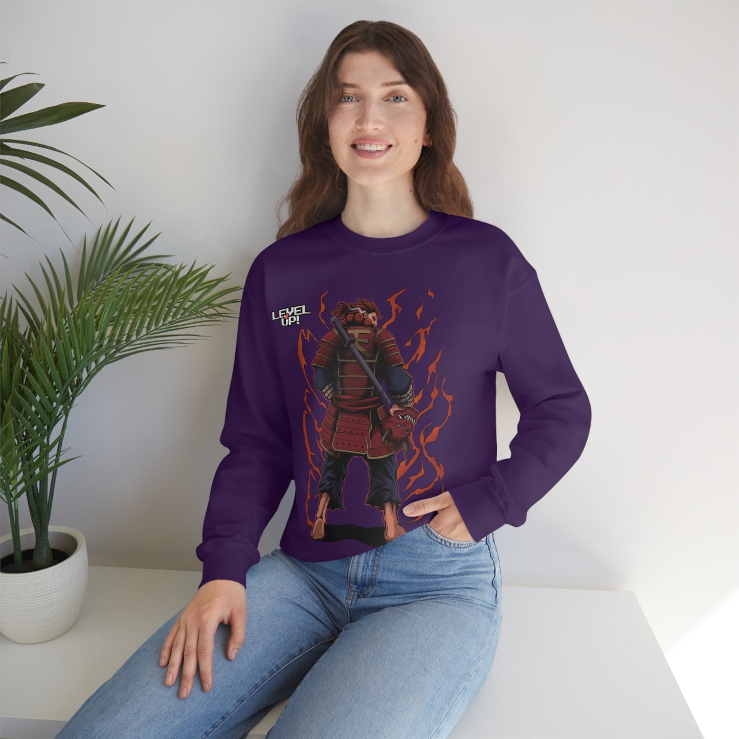 Oni Samurai Akuma Crewneck Sweatshirt