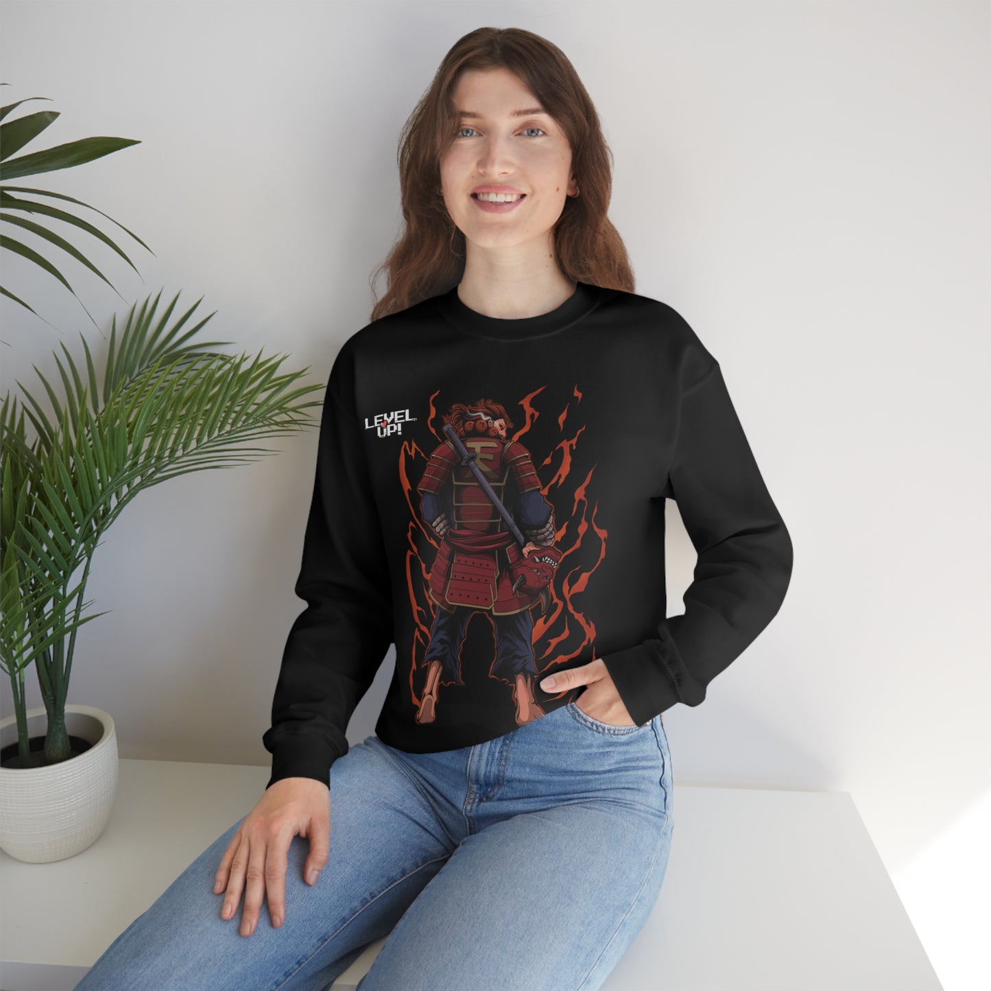 Oni Samurai Akuma Crewneck Sweatshirt