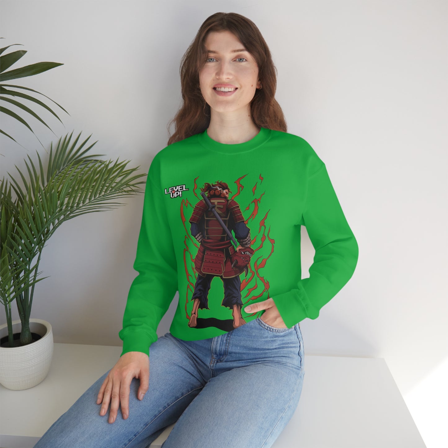 Oni Samurai Akuma Crewneck Sweatshirt