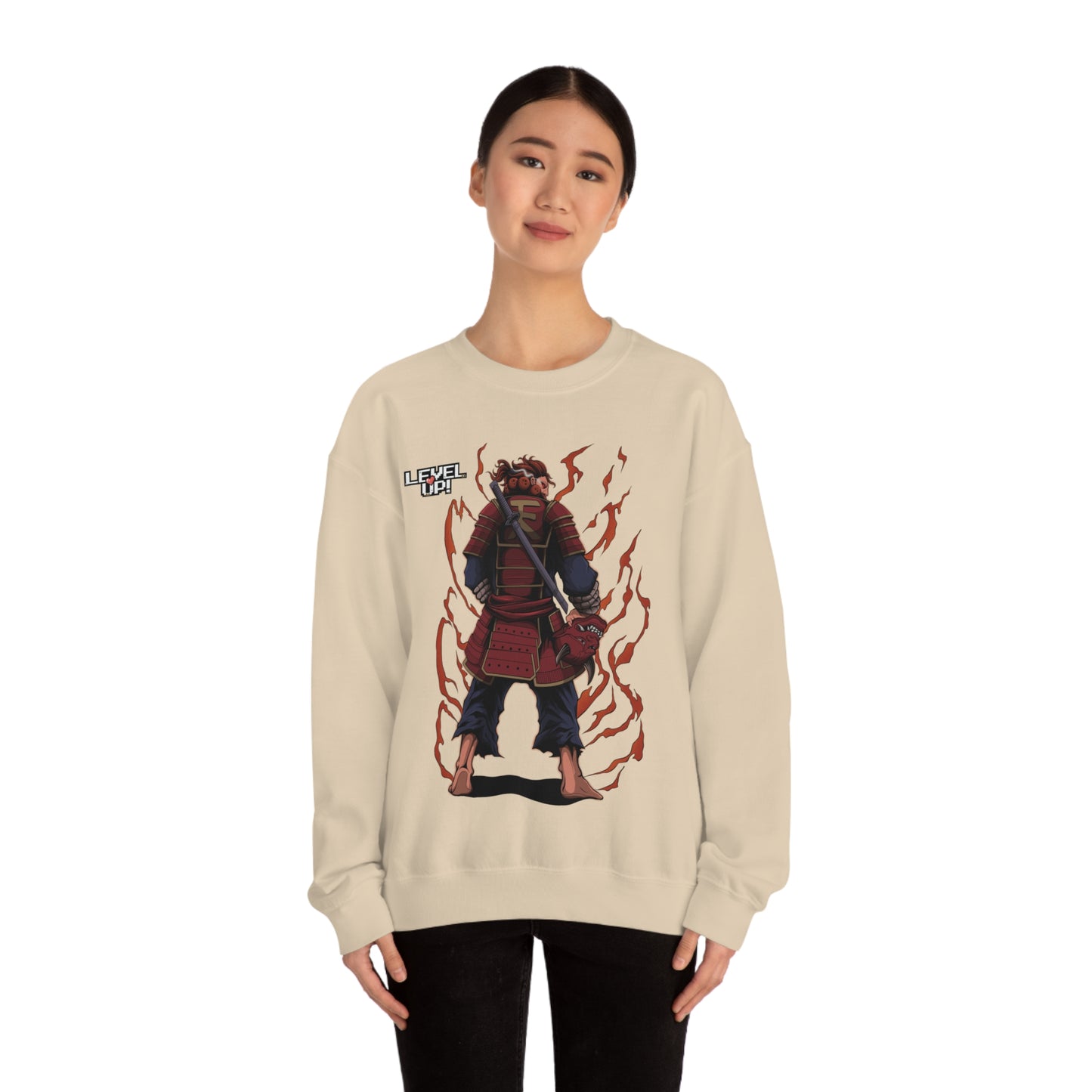 Oni Samurai Akuma Crewneck Sweatshirt