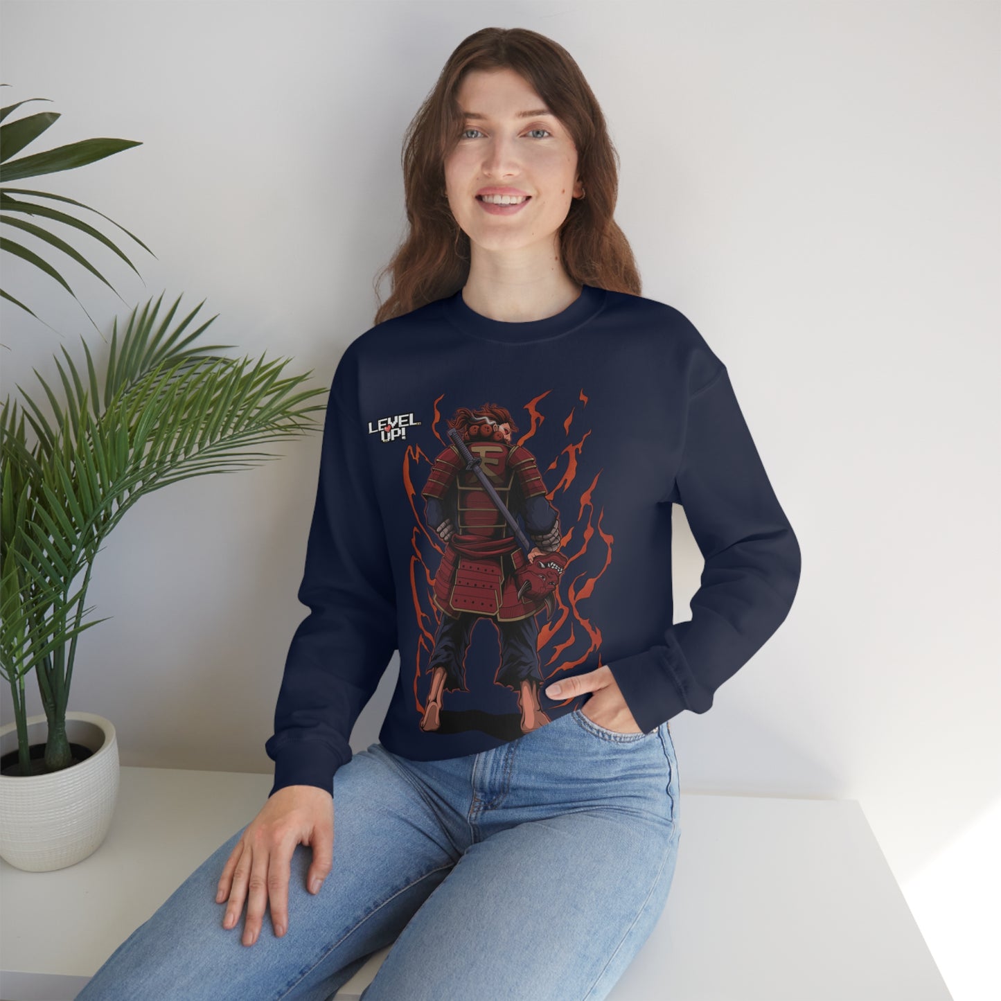 Oni Samurai Akuma Crewneck Sweatshirt