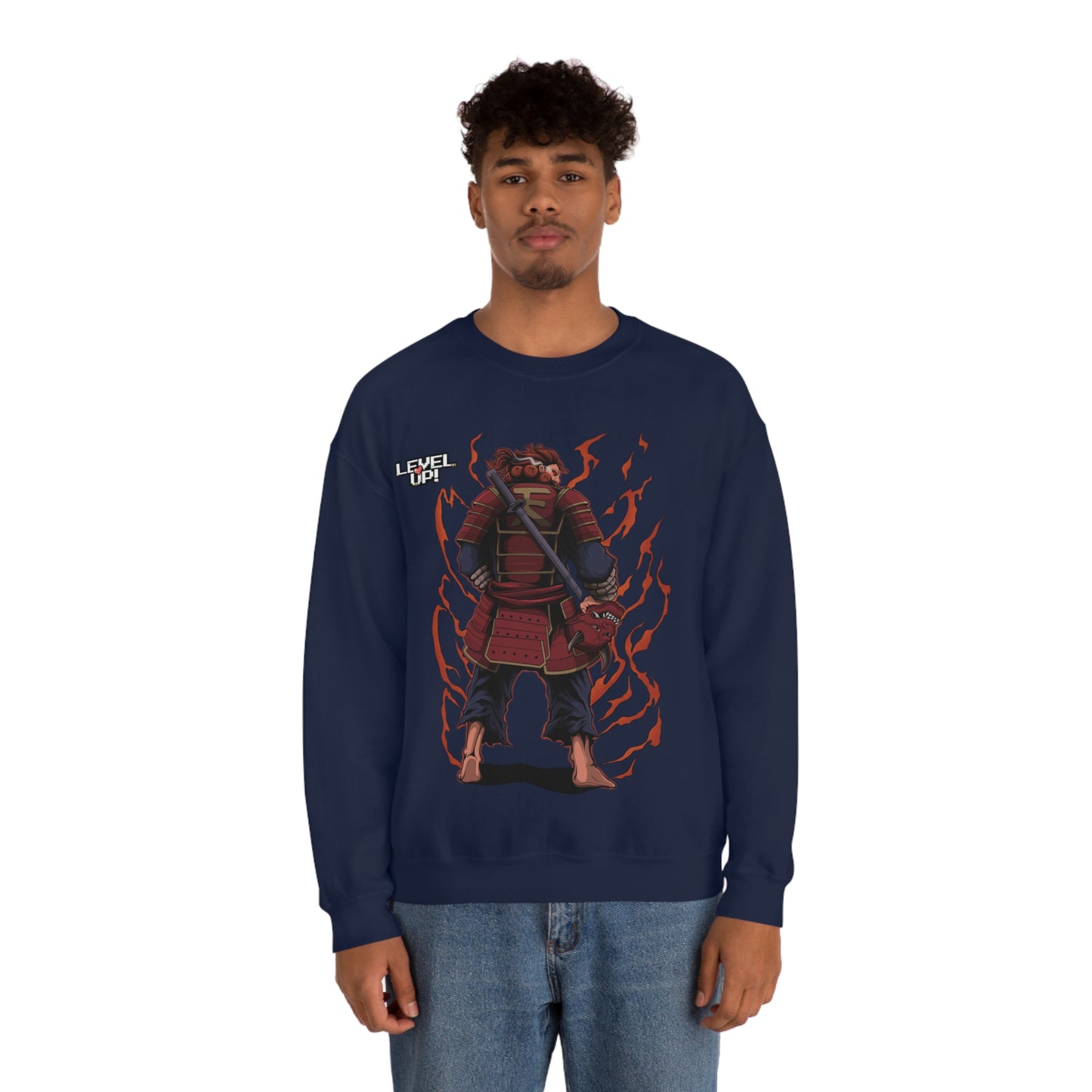 Oni Samurai Akuma Crewneck Sweatshirt