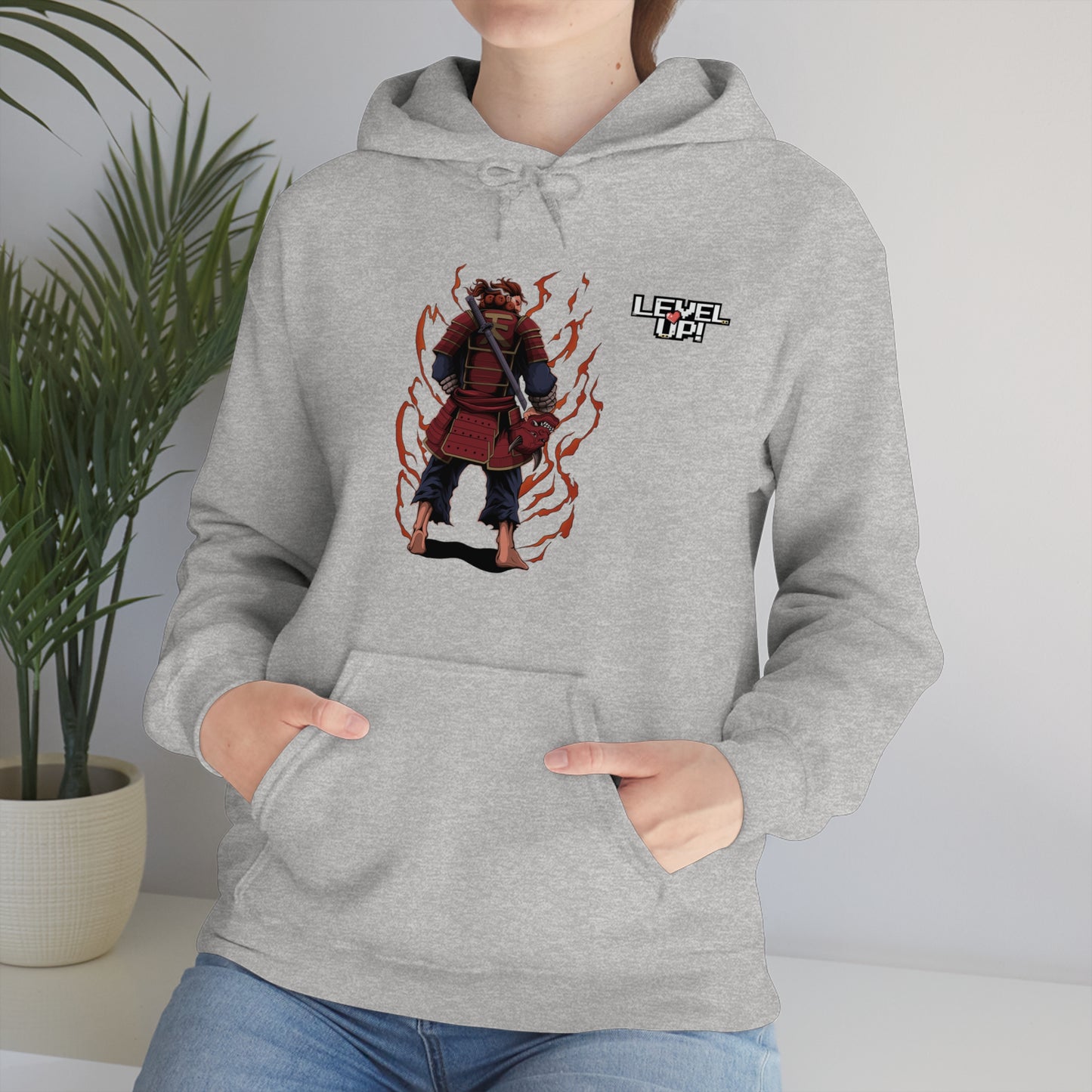 Oni Samurai Akuma Pull Over Hoodie
