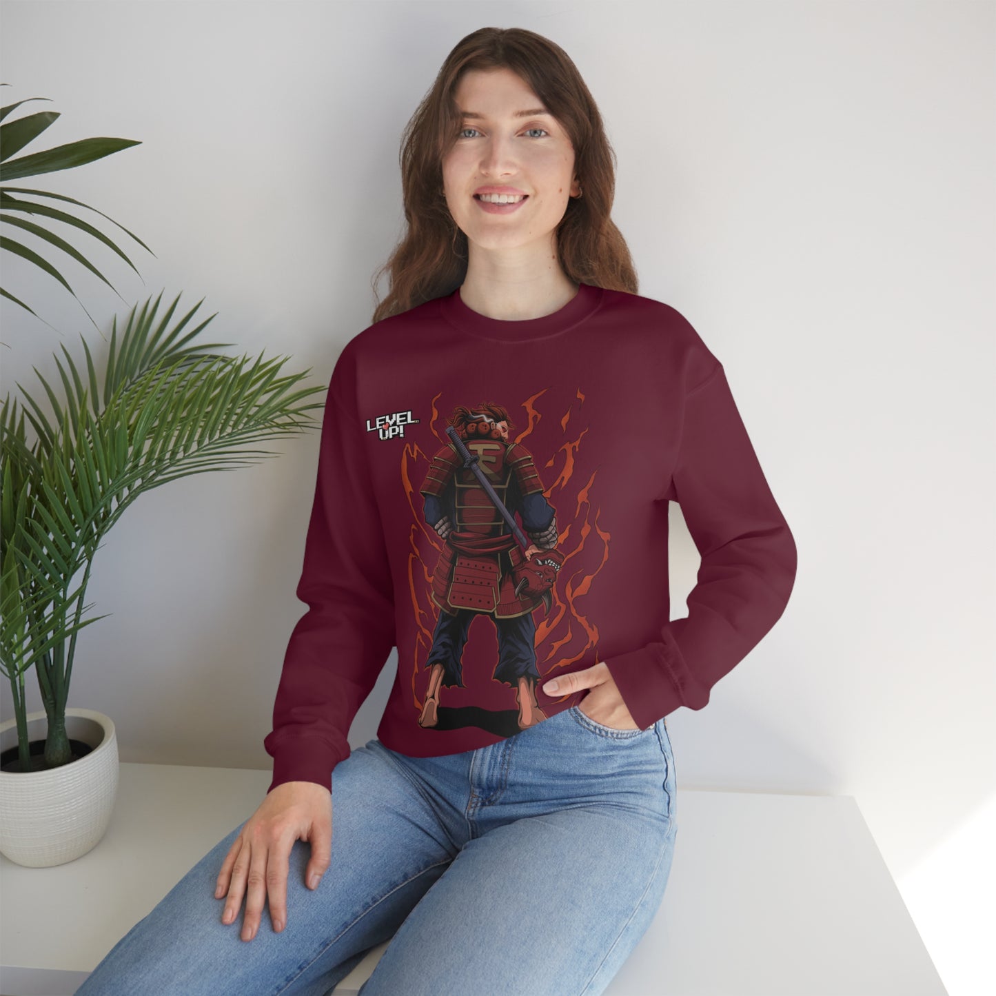 Oni Samurai Akuma Crewneck Sweatshirt