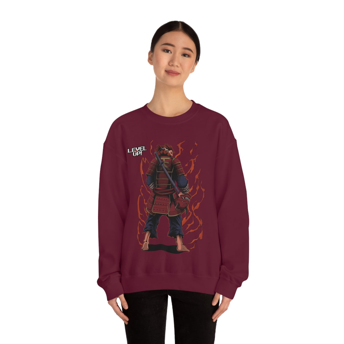 Oni Samurai Akuma Crewneck Sweatshirt