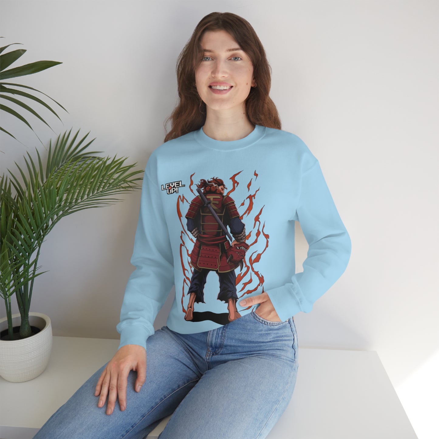 Oni Samurai Akuma Crewneck Sweatshirt