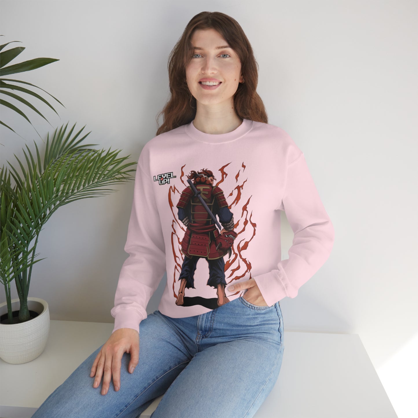 Oni Samurai Akuma Crewneck Sweatshirt
