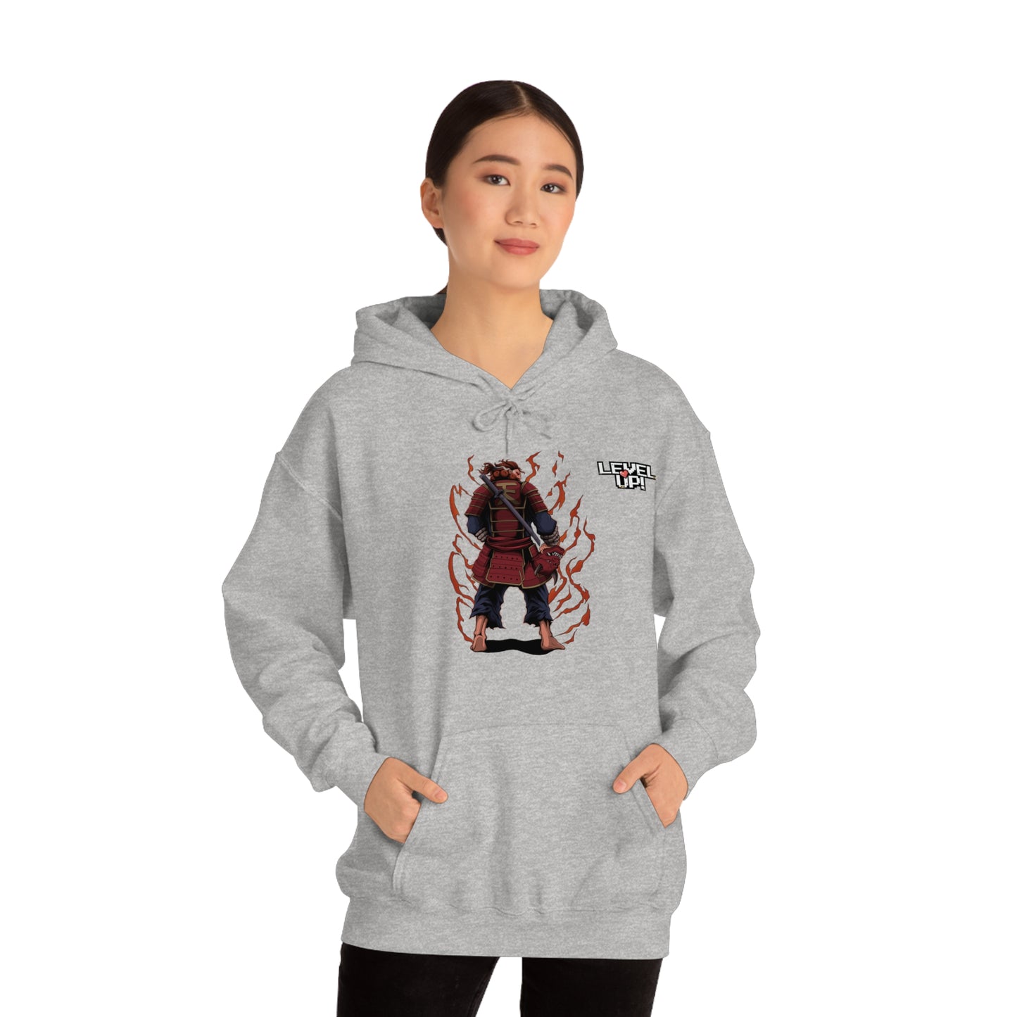 Oni Samurai Akuma Pull Over Hoodie