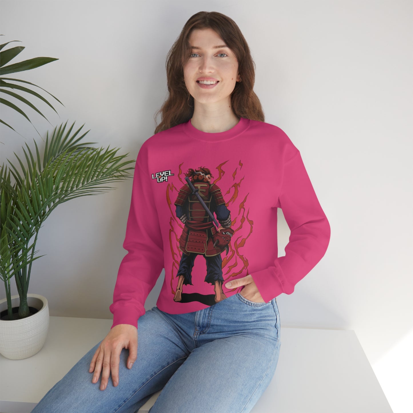 Oni Samurai Akuma Crewneck Sweatshirt