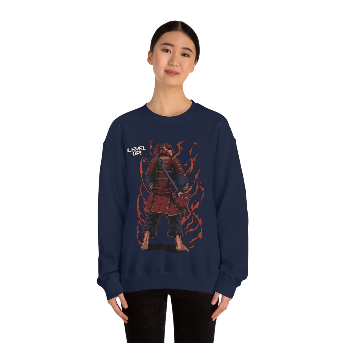 Oni Samurai Akuma Crewneck Sweatshirt