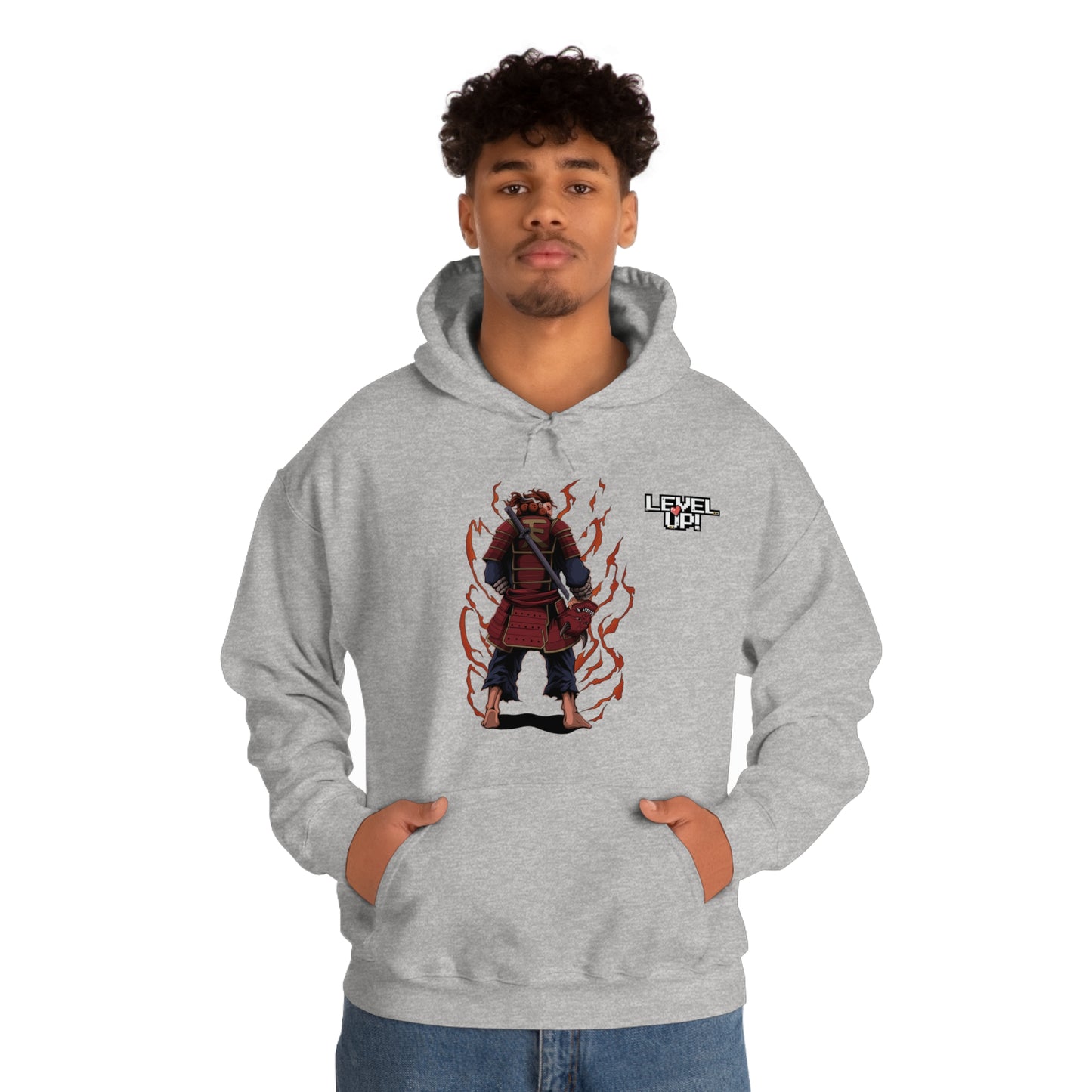 Oni Samurai Akuma Pull Over Hoodie