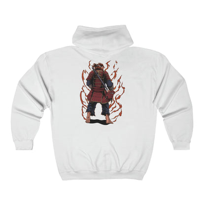 Oni Samurai Akuma Zipper Hoodie