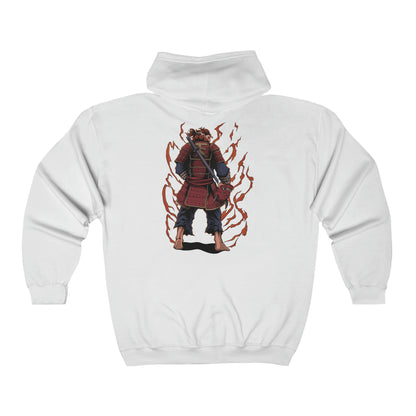 Oni Samurai Akuma Zipper Hoodie