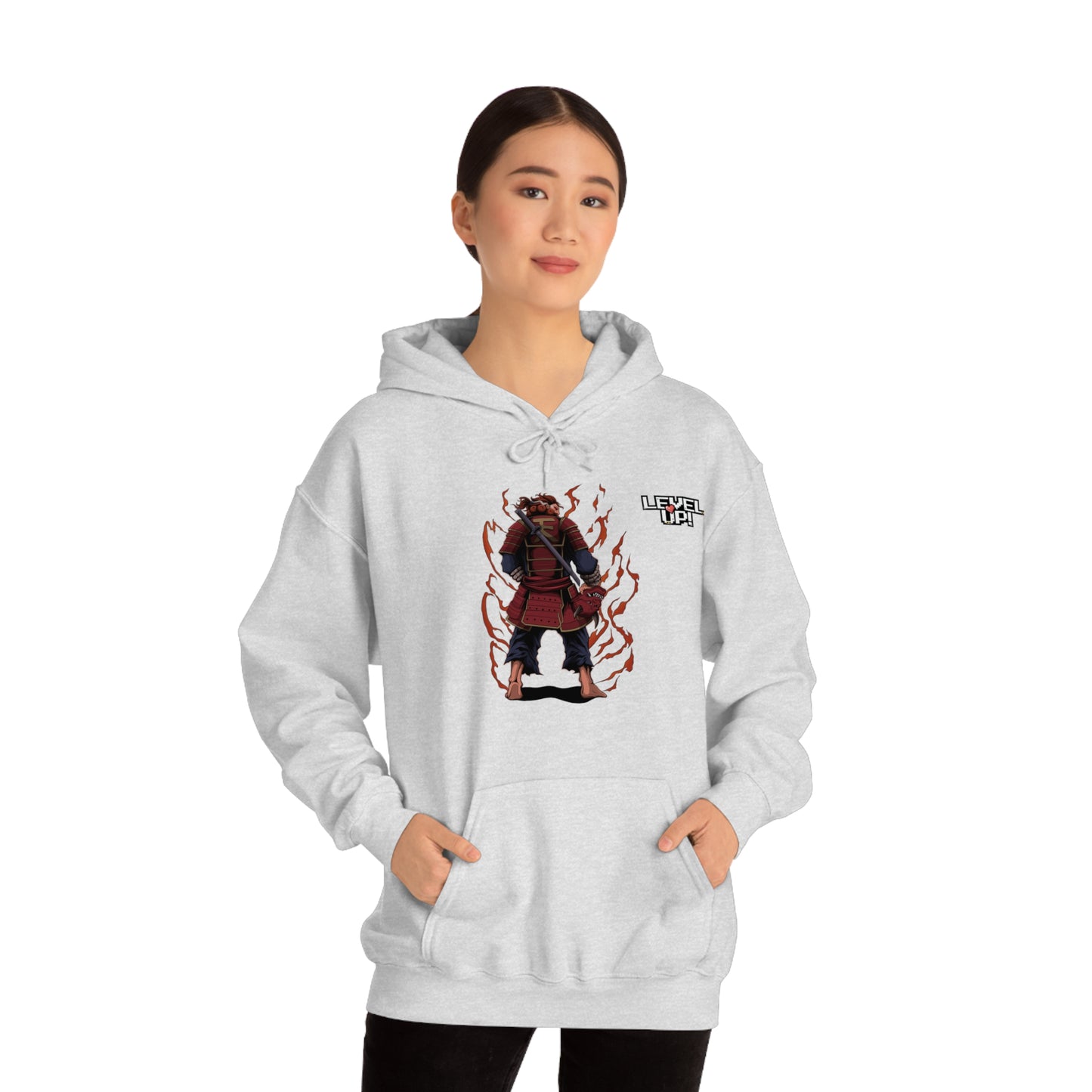 Oni Samurai Akuma Pull Over Hoodie