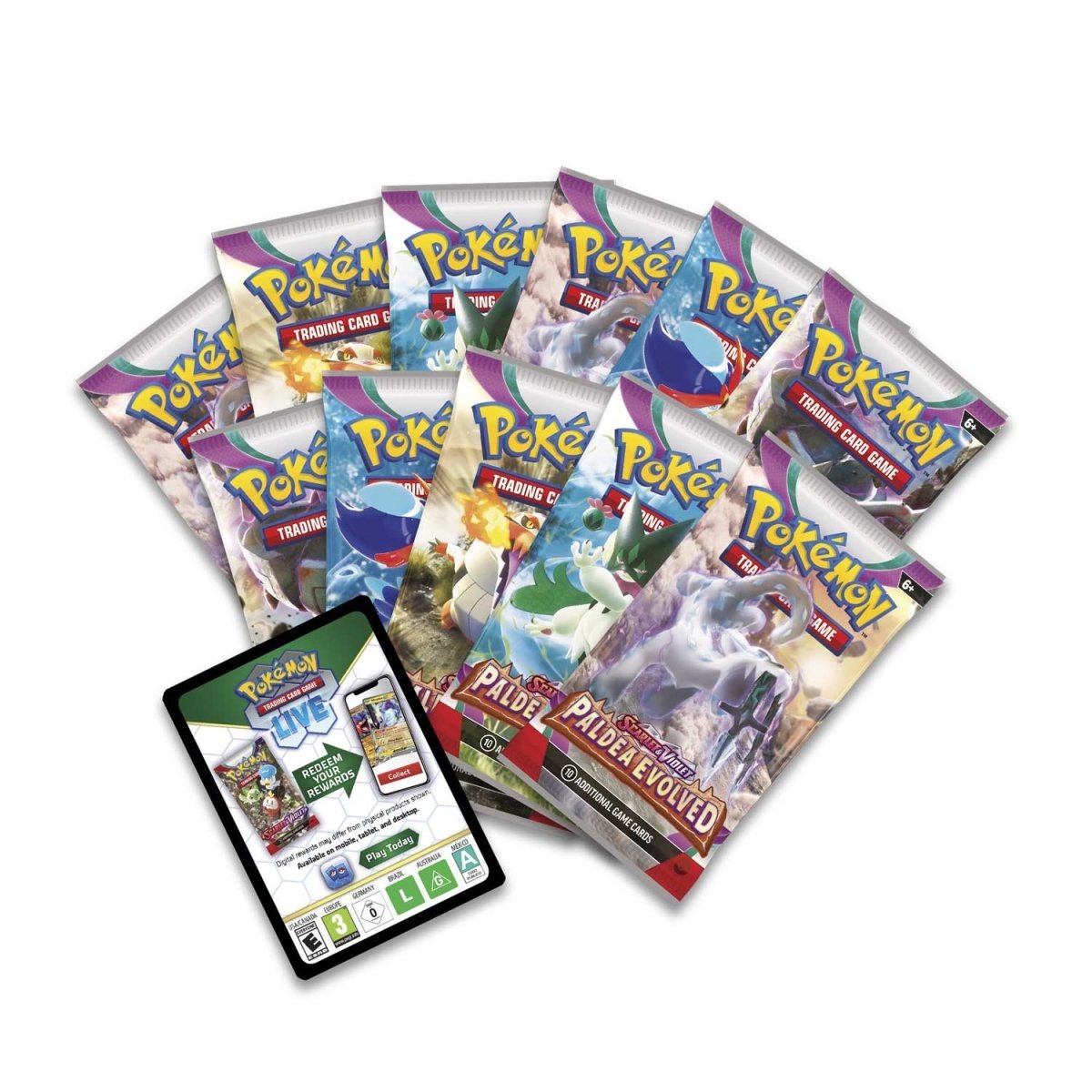 Pokemon Paldea Evolved Elite Trainer Box